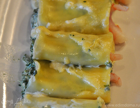 Каннеллони с мягким сыром и зеленью: вариант простого и вкусного ужина