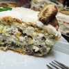 Закусочный грибной торт "Пикантный"