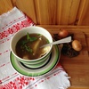 Грибной суп с ушками