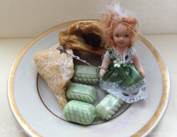 Печенье с начинкой из карамелек "Подарок феи"