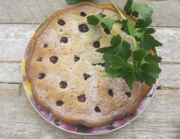 Сметанный пирог с клубникой, пошаговый рецепт на 3553 ккал, фото .