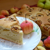 Пирог из дачных яблочек