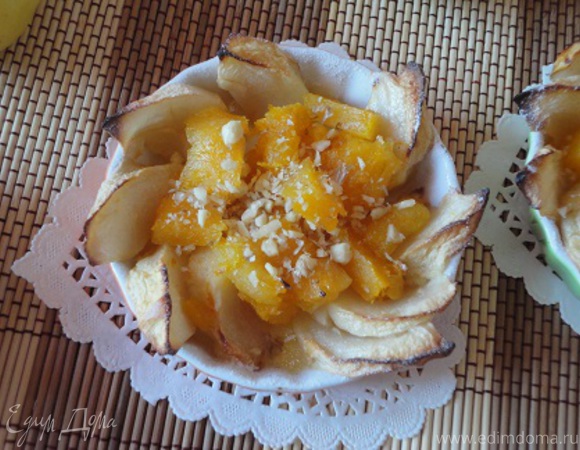 Тыквенно-яблочный десерт