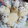 Пирожное "Новогодние овечки"