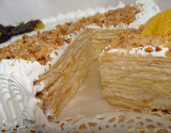 Торт "Наполеон" классический с изюминкой