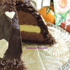 Цукотто (торт-купол) с апельсиновым и шоколадным муссами