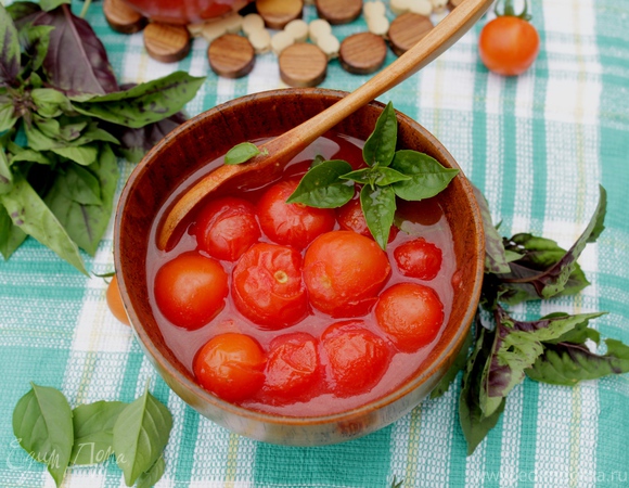 Маринованные помидоры с томатным соком