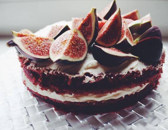 Красный бархатный торт (Red Velvet Cake)