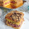 Тыквенно-вишневый торт "Вишня в карамели"