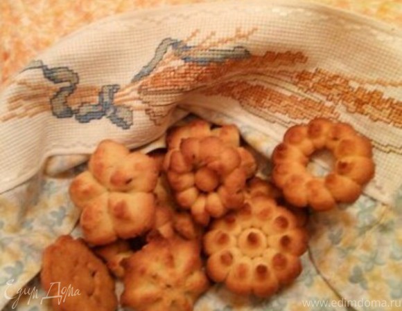 Цельнозерновое печенье с семенами льна