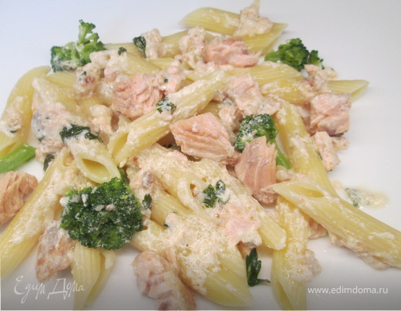 Паста с брокколи в сливочном соусе – кулинарный рецепт