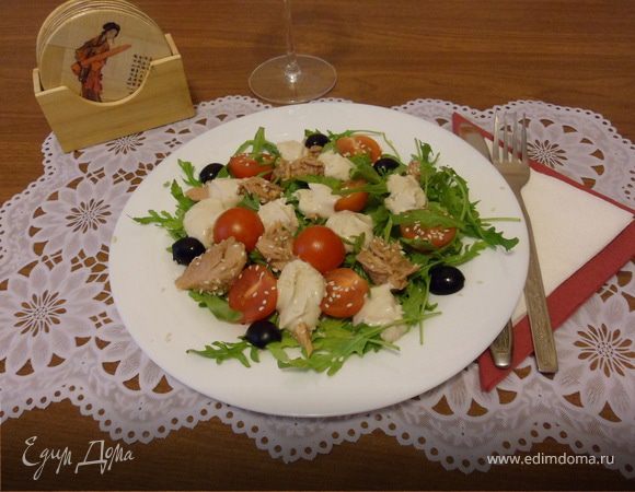 Сицилийский салат с тунцом