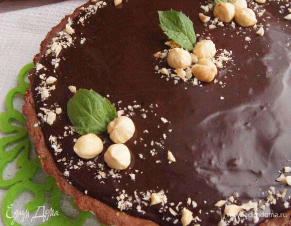 Шоколадный тарт рецепт с фото пошагово