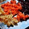 Цукаты: свекла, морковь, имбирь