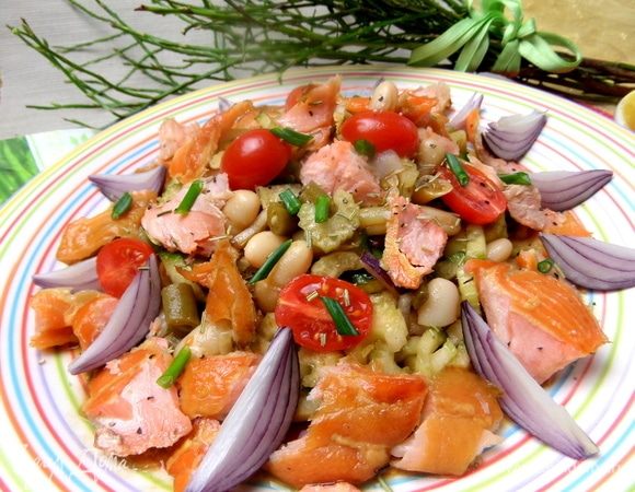 Вкусные салаты к рыбе: лучшие рецепты и идеи