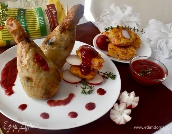 Фаршированные куриные окорочка - пошаговый рецепт с фото на Готовим дома
