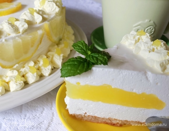 Рецепт лимонного чизкейка без выпечки