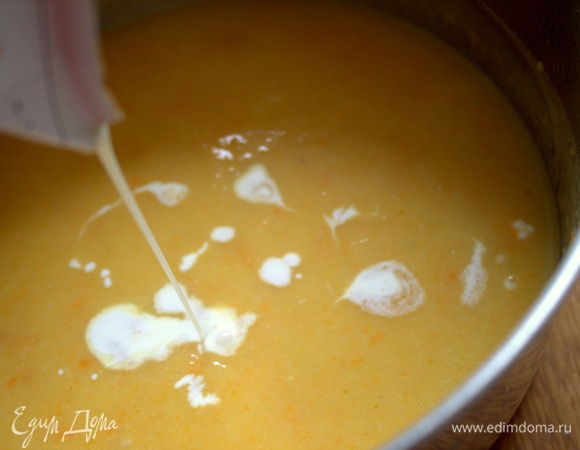 Сырный крем-суп с кукурузой