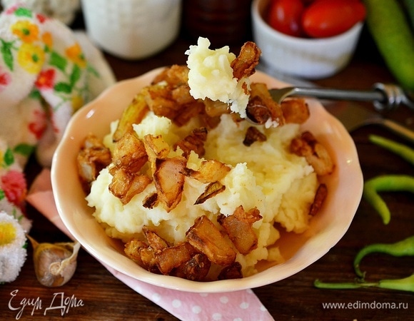Картофельное пюре - Пошаговый рецепт с фото | Блюда из овощей