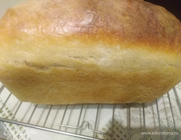 Белый формовой хлеб на закваске Lievito Madre