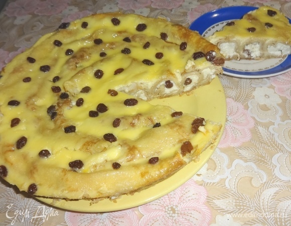 Пирог улитка с вишней из слоеного теста - пошаговый фото рецепт приготовления - fitdiets.ru