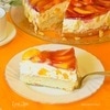 Творожный торт с нектаринами