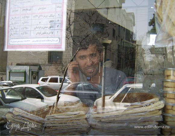 Путешествие по иранским хлебопекарням