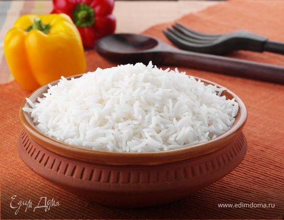 Рис в сковородке