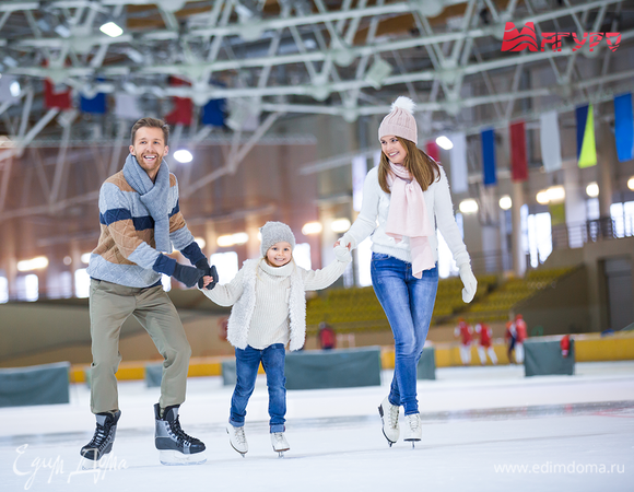 Первый раз на льду: как правильно кататься на коньках