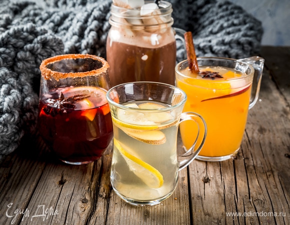 Любимые согревающие напитки: 6 рецептов для морозной зимы