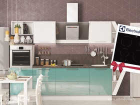 Мастерская кухонной мебели «Едим Дома!» дарит варочную поверхность!