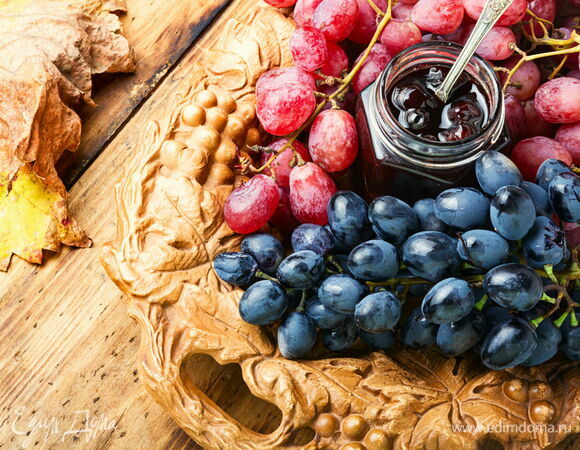 Маринованный виноград на зиму: пошаговый рецепт с фото