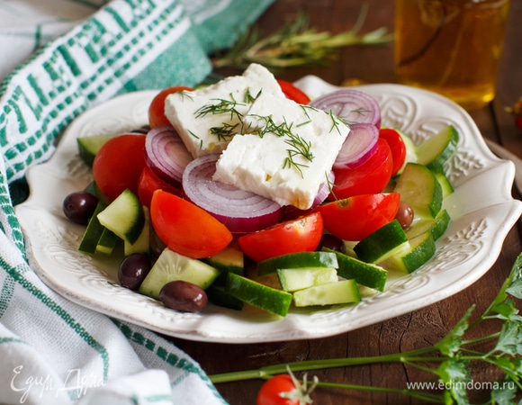 Полезные и вкусные рецепты: как приготовить классический греческий салат