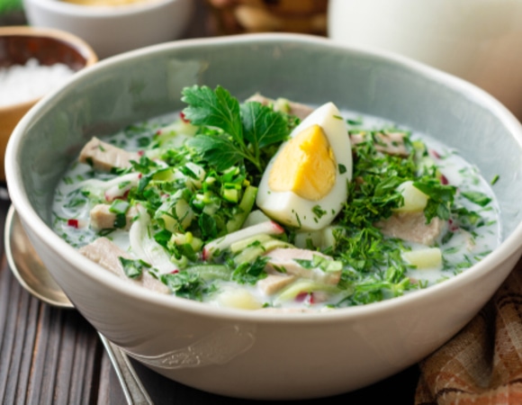Окрошка с бораго и репой: проблема безвкусных огурцов решена раз и навсегда!