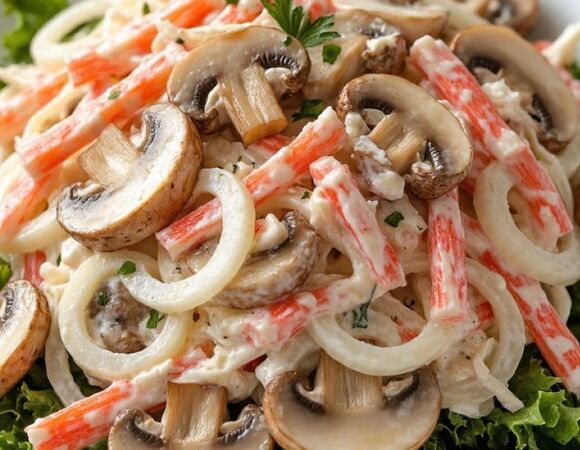 Беру самые дешевые крабовые палочки и делаю закуску, как в кафе: это оригинальное блюдо из 3 ингредиентов оценили все Беру самые дешевые крабовые палочки и делаю закуску, как в кафе: это оригинальное блюдо из 3 ингредиентов оценили все