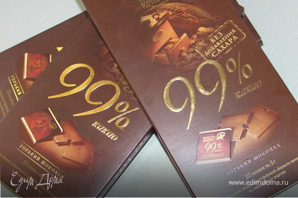 Шоколад лучше всего использовать качественный и с высоким содержанием какао.