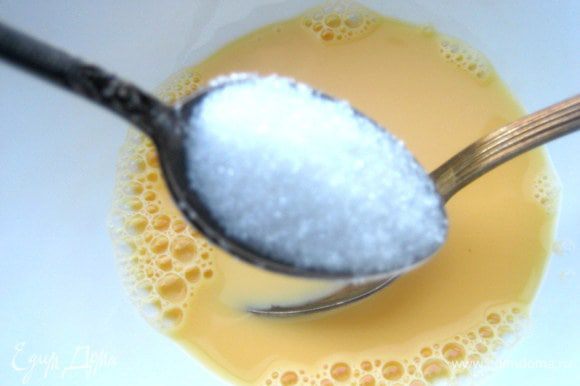 Сахар с ванилью.