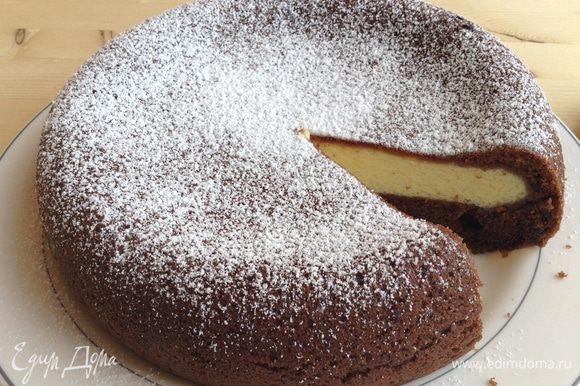 Шоколадный пирог в мультиварке рецепт с фото