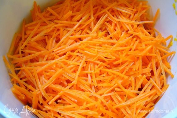 Далее – морковь,