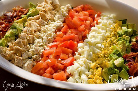 Любителям подобных салатов хочу порекомендовать вот такой Кобб-салат у Стеллы! http://www.edimdoma.ru/retsepty/55382-kobb-salat