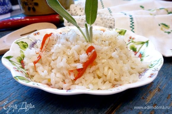 Рис получается рассыпчатым, ароматным и очень вкусным!