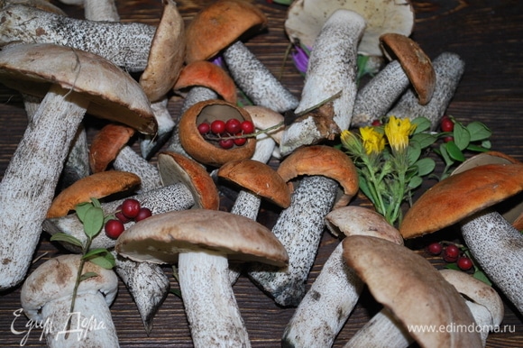 Эта осень очень щедра на грибы. Подосиновики — очень вкусные и плотные грибы, при жарке они темнеют, но на вкус это никак не влияет.