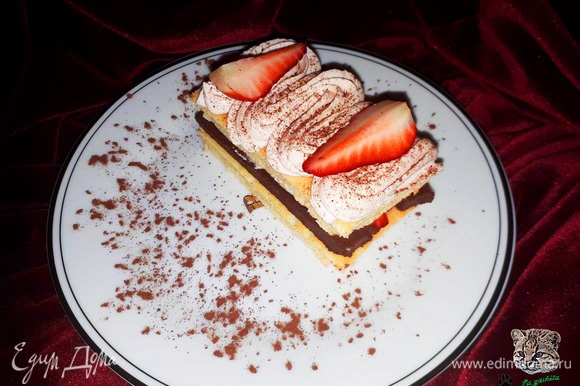 Классический рецепт торта Опера пошагово с фото