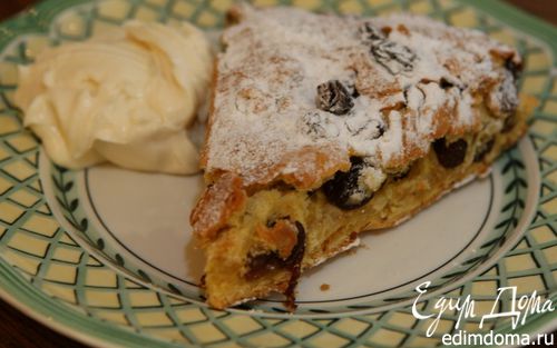 Рецепт Шафрановый кекс с изюмом