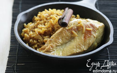 Рецепт Курица с рисом-карри по-тайски