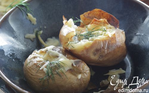 Рецепт Запеченный картофель с сыром