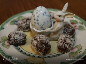 Пасхальные шоколадные яйца
