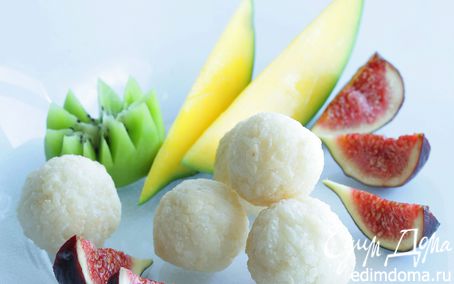 Рецепт Рисовые шарики с фруктами