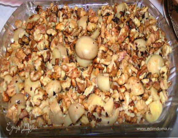 Салат с огурцом и маринованными шампиньонами (пошаговый фото рецепт) - ВашВкус