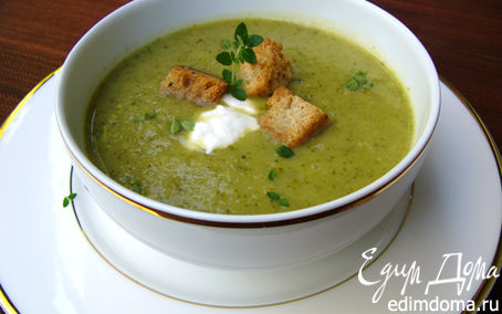 Рецепт Кремовый суп из брокколи